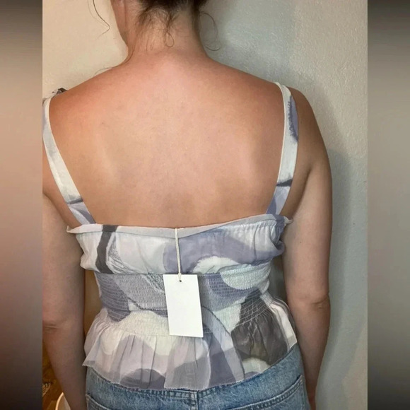 NWT Aritzia Wilfred Ballad Camisole in Vin Gris Ardoise Size Medium - Picture 3 of 8